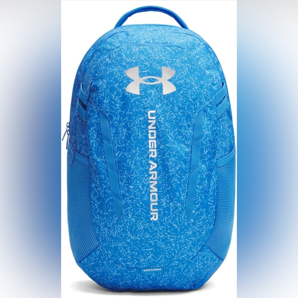 Under Armour Vibrant Blue Backpack with White Accents